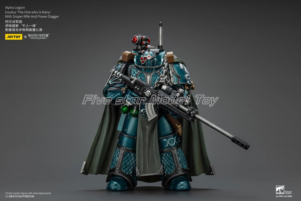 [In Stock] Original JOYTOY Warhammer 40K Alpha Legion Exodus 'The One Who Is Many 1/18 Action Figures Anime Models Toys Gifts