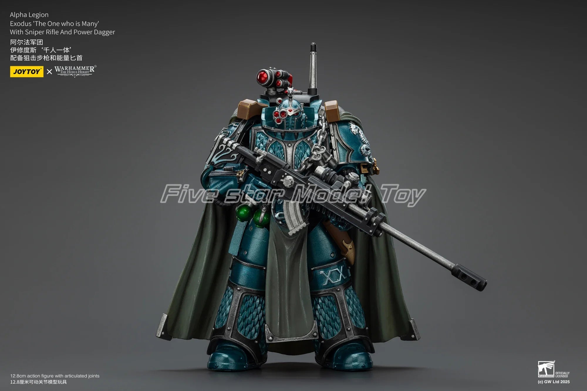 [In Stock] Original JOYTOY Warhammer 40K Alpha Legion Exodus 'The One Who Is Many 1/18 Action Figures Anime Models Toys Gifts