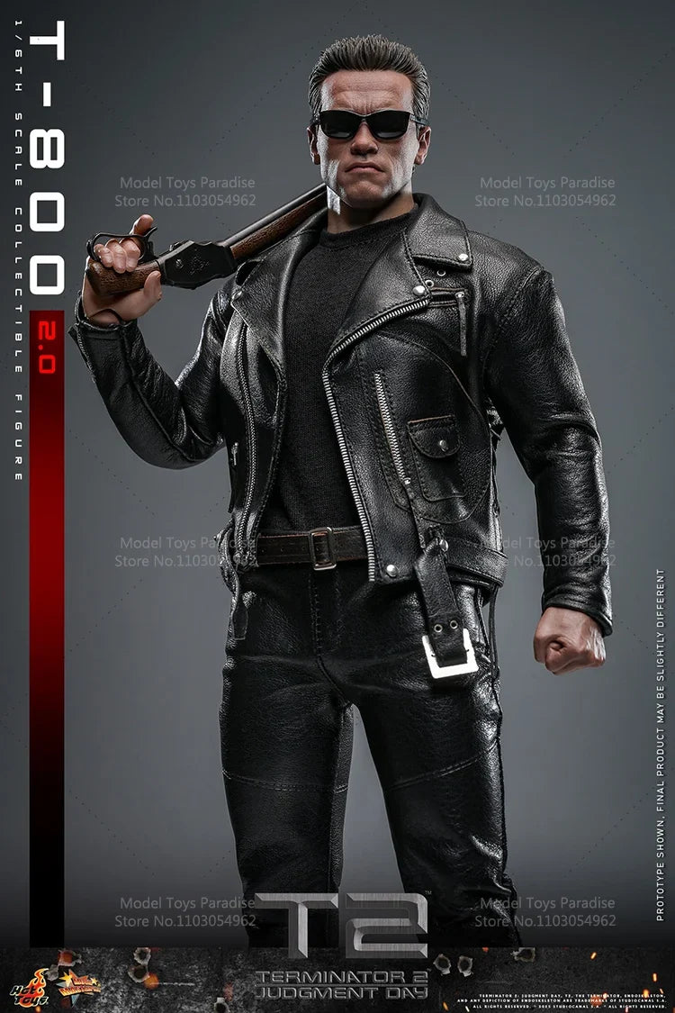 HOTTOYS HT MMS795 1/6 Collectible Toys T800 Robot Arno Men Soldier 12inch Action Figure Model Gifts