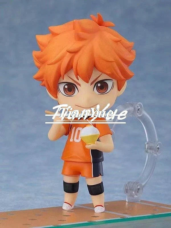 Anime Haikyuu!! Volleyball boy Hinata Shoyo 1411 Tobio Kageyama 1455 Articulated Figure Car Decoration 10CM