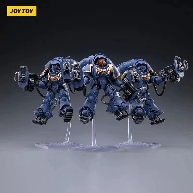 In Stock Original JOYTOY 40K 1/18 Ultramarines Primaris Inceptors Action Figures Robot Action Model Art Collection Toy Gift ﻿