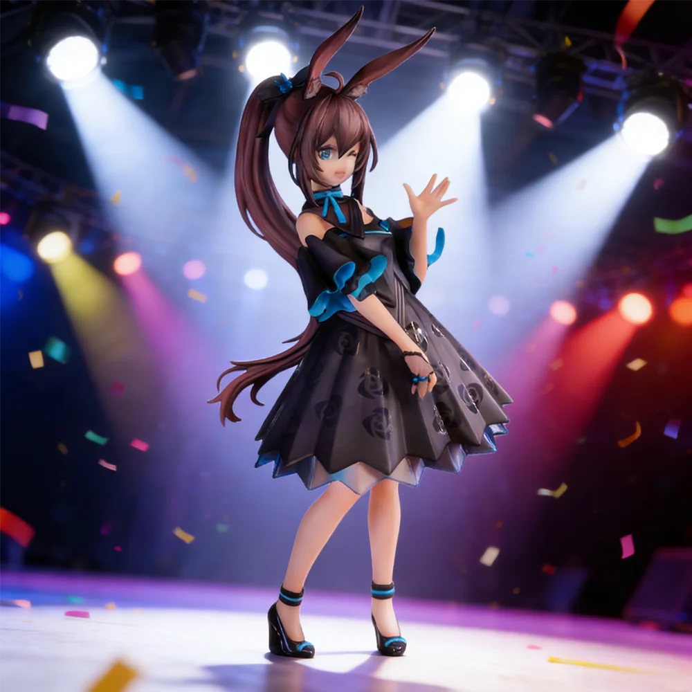 1pc Arknights Amiya Collectible Figure | Ambient Bishoujo Statue | Ideal Holiday Gift for Friends and Couples.