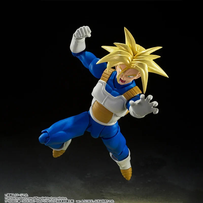 Bandai S.H.Figuarts Dragon Ball Trunks Infinite Latent Super Power Collection Action Figure Genuine SHF Model Kit Joints Movable