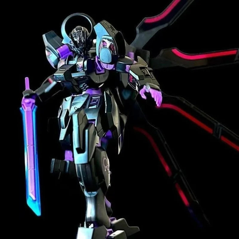 Schwarzette Neon Purple MDX-0003 HG 1/144 Assemble The Model Action Figures Desktop Decoration Children'S Toys Gift Collectible