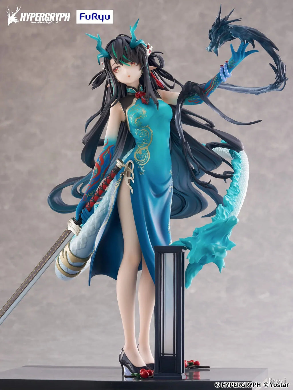F:NEX Original Arknights Series Dusk\Evening Stained with Dust and Smoke Not Movable Figure Statue Model Toys Gifts Fo Boys