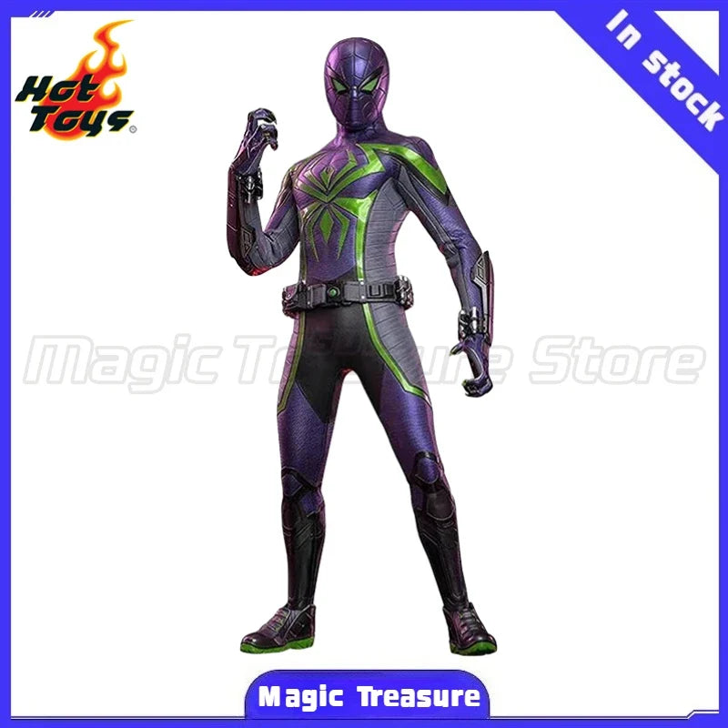 【MT】Hot Toys VGM68 Marvel "Spider-Man 2" Myers Morales (Purple Shadow Dynasty War Clothes) 1:6 Ratio Collection Figure Model