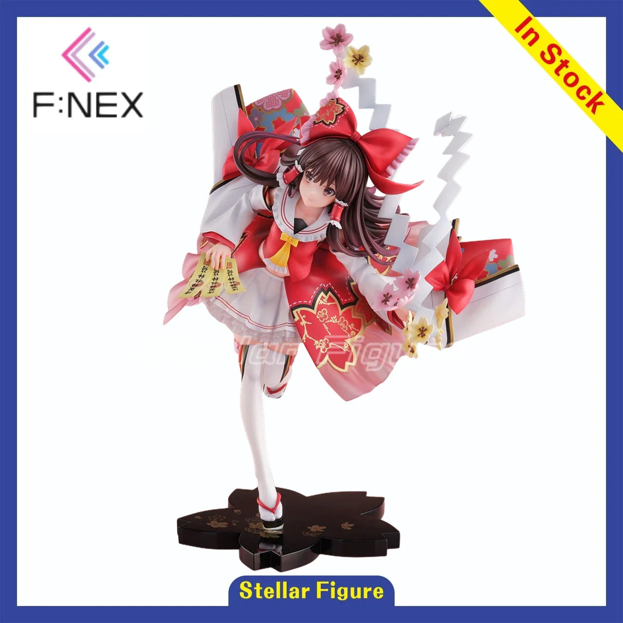 【SF】Auf Lager: F:NEX Touhou Project Hakurei Reimu 1/7 Maßstab Figuren Modell Sammlung Anime