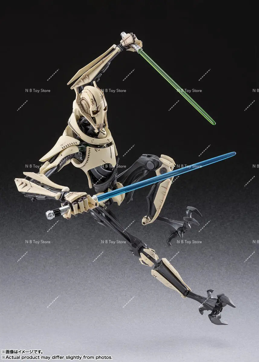 BANDAI Anime Authentic Spot Goods Star Wars: Episodio III–Revenge of The Sith-General Grievous-S.H.Figuarts Regalo Para Niños