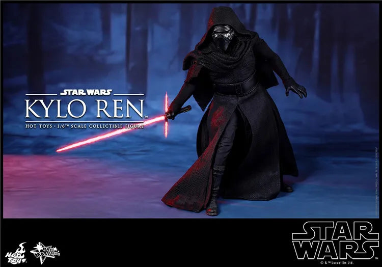 【In Stock】HOTTOYS HT 1/6 MMS320 Star Wars 7 Force Awakening Kyloren 1.0 Mobile Soldier Set Figure Doll Toy Collection