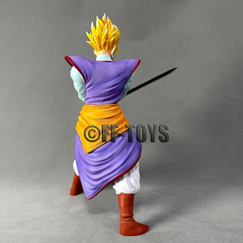 In Stock Anime Dragon Ball Traje Gohan Figure Gohan Figurine 29CM PVC Action Figures Collection Model Toys for Children GiftS