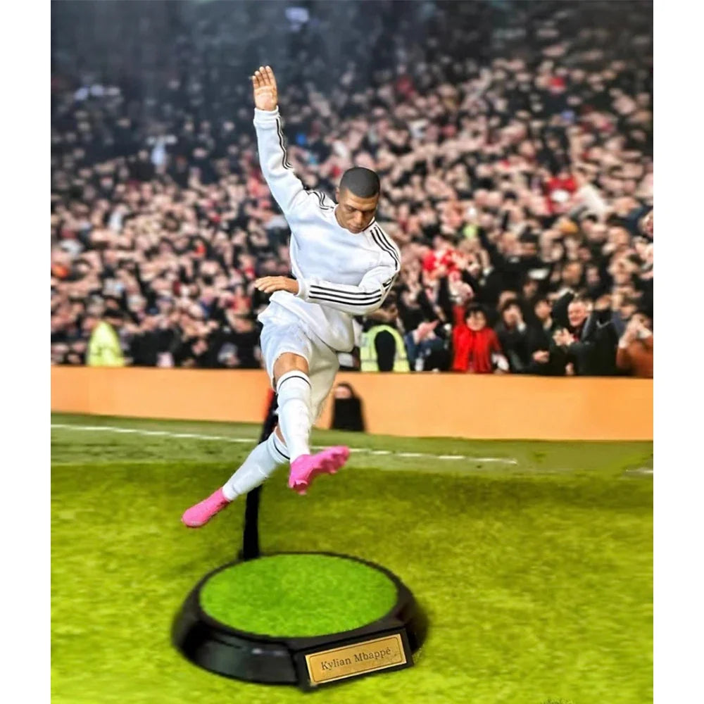 1/6 Kylian Mbappe Action Figures Deluxe Soccer Star Model With Custom Head Sculpt Collectible Children's Toy Birthday Gifts
