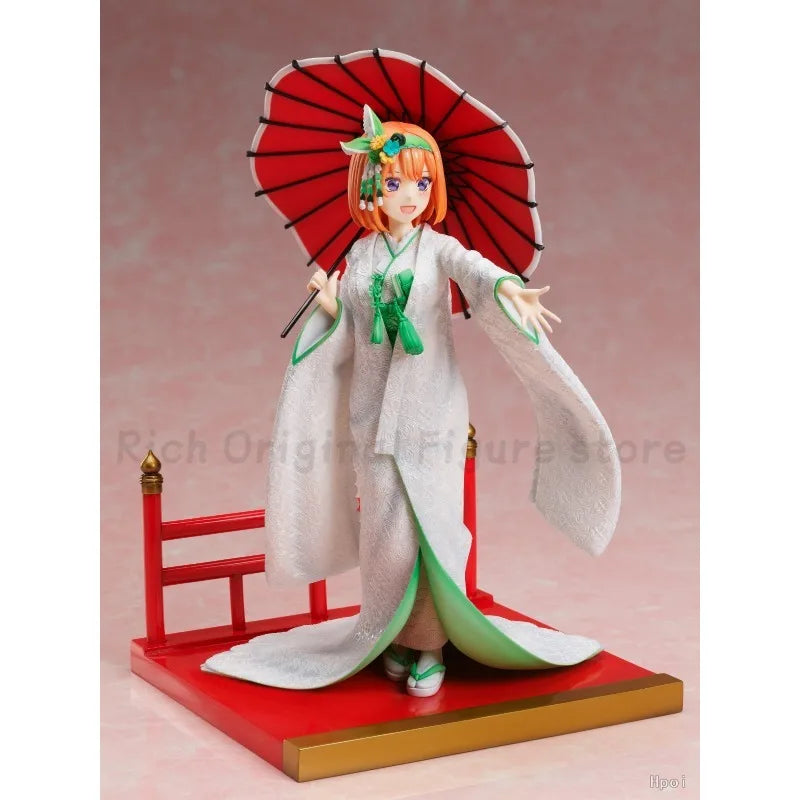 In Stock F:NEX The Quintessential Quintuplets Nakono Yotsuba - White and No Dirt-1/7 Anime Characters Figures Collection Models