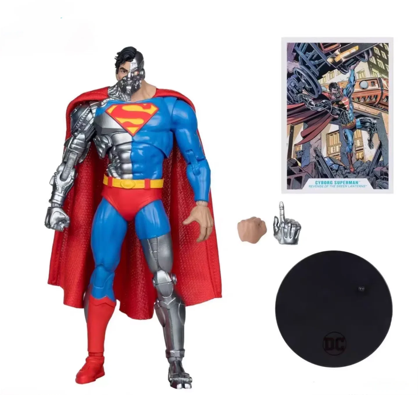 Hochwertiger Limit Sale Cyborg Superman bewegliche Actionfigur Spielzeug