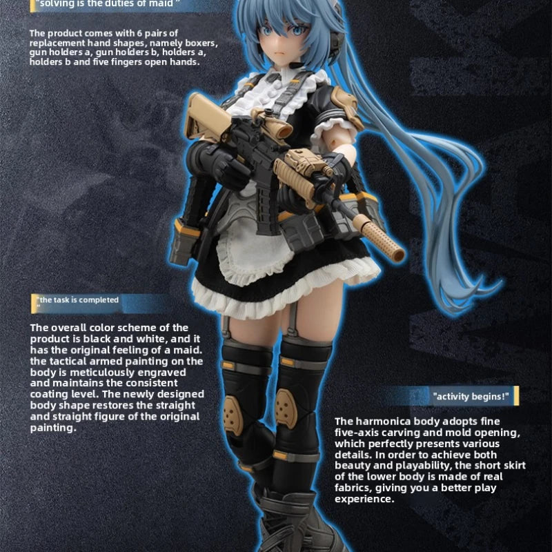 Original Snail Shell RPG-03 Reviver Grisa Blue Belt Special Edition 1/12PVC Movable Model Figurine Doll or Action Figure Gifts