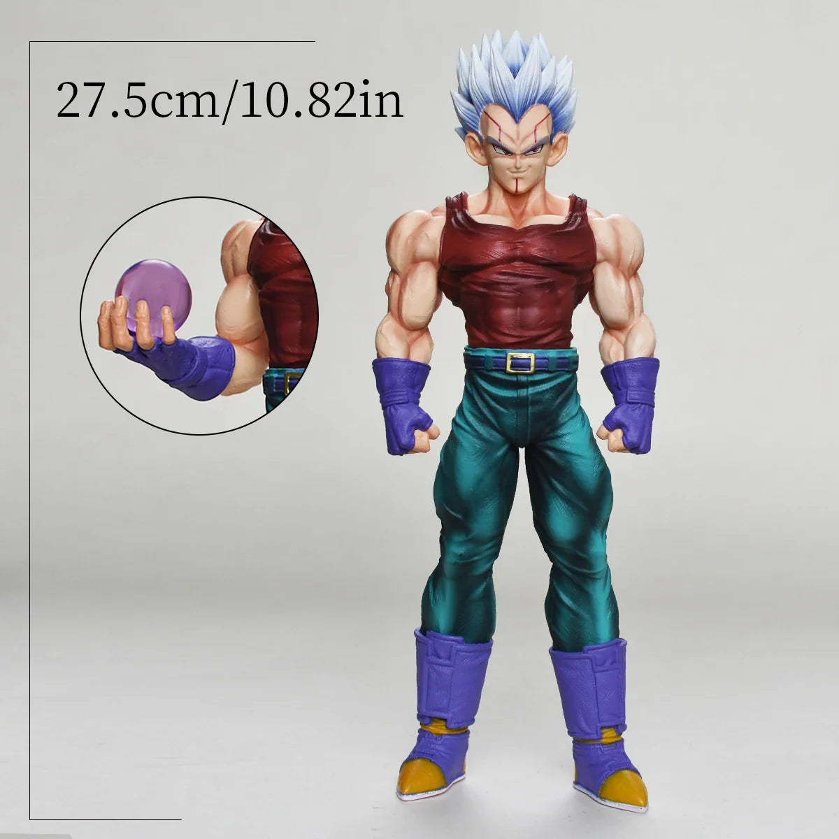 Anime Dragon Ball GT Vegeta Baby Figure Baby Vegeta Action Figure Statue Collection Model Toy Gift