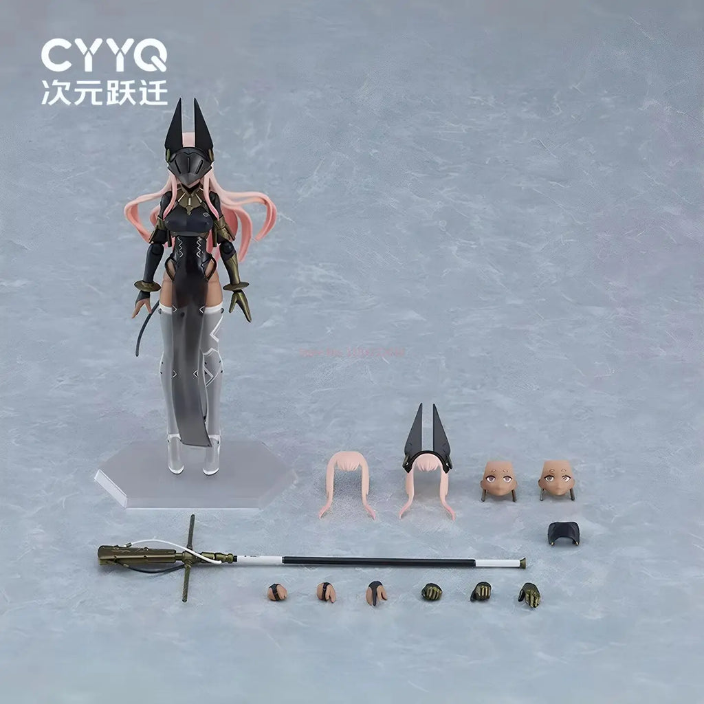 Articulated Bishoujo Anubis 579 Action Figure Egyptian Mythology God Model for PC Case Desktop Display Anime Collectible
