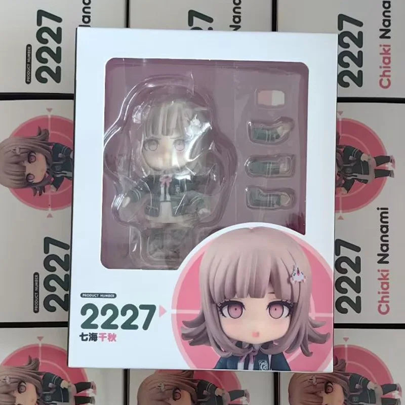 Super Dangan Ronpa Nanami ChiaKi 2227# Q version of clay man Figure Nanami ChiaKi Movable doll