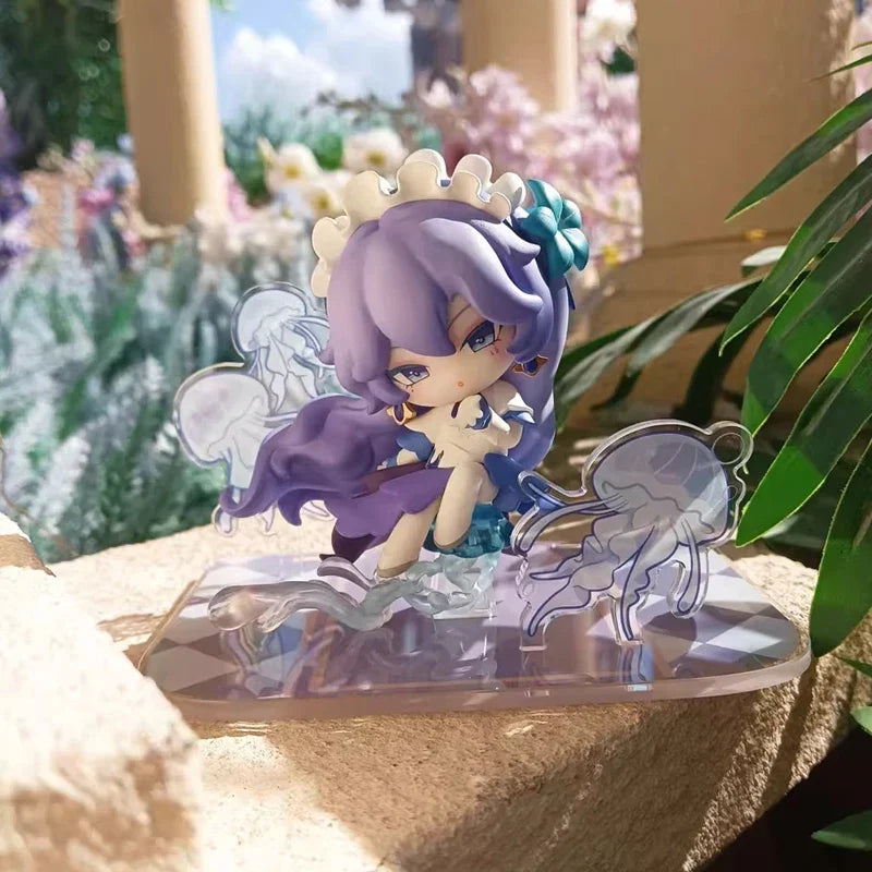 In Stock Genuine Wuthering Waves Cantarella Q Version Figurine Model Ornament Kuro Game Cantarella Anime Game Merchandise Toy