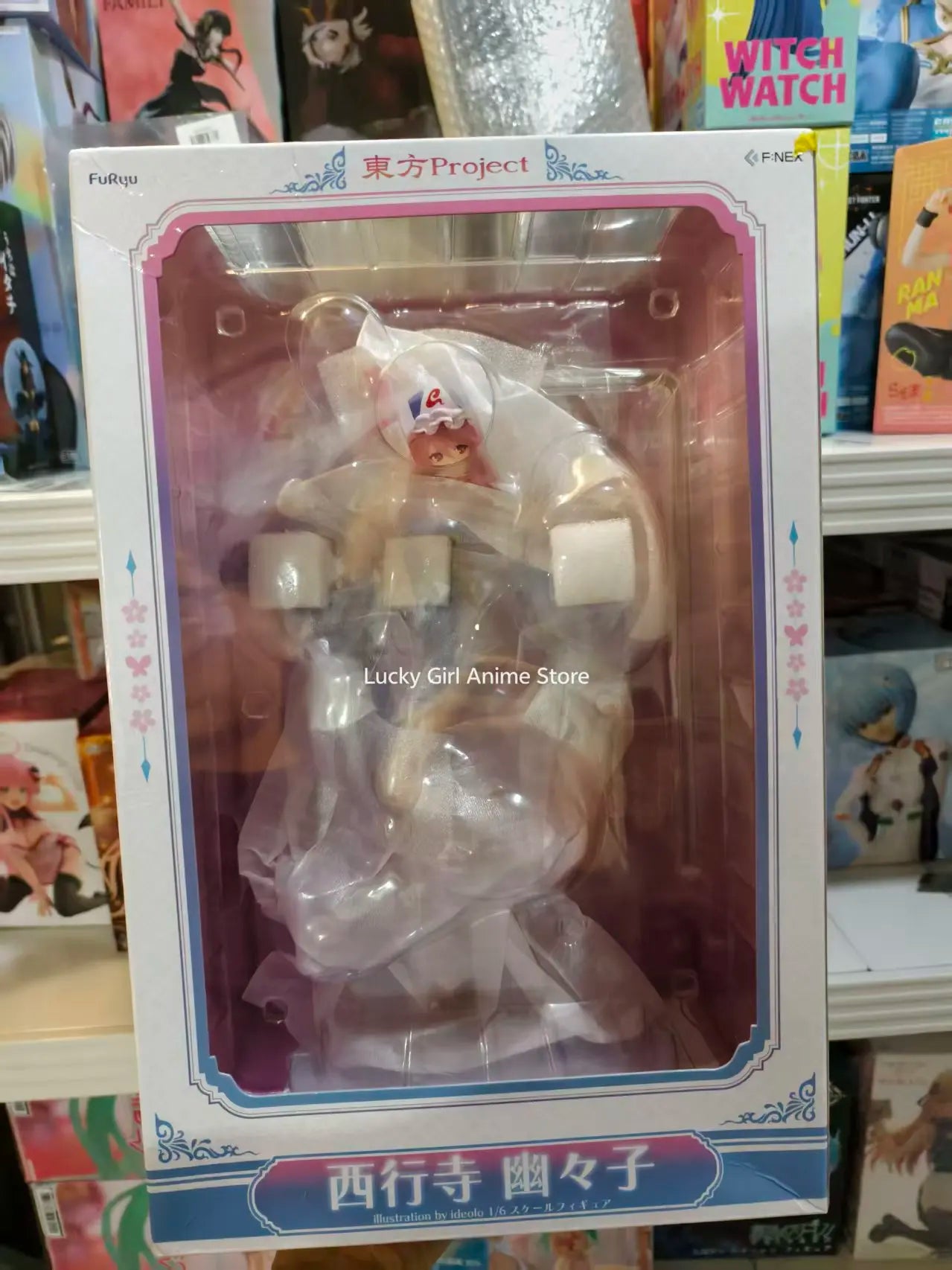 In Stock Original F:NEX Touhou Project Saigyouji Yuyuko 2025 New Products 1/6 Scale Figure Toys Model Ornaments Gifts