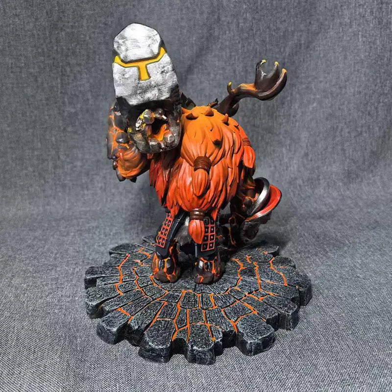 21cm Dota2 Figure Earthshaker Resin Game Collectible Model High-End Customization Desktop Decorations Holiday Gifts Kids Toys