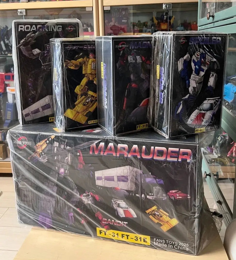 In Stock Transforming Toys FansToys FT31A FT31B FT31C FT31D FT31E Flying Tiger Quad Action Model Collectible Gift