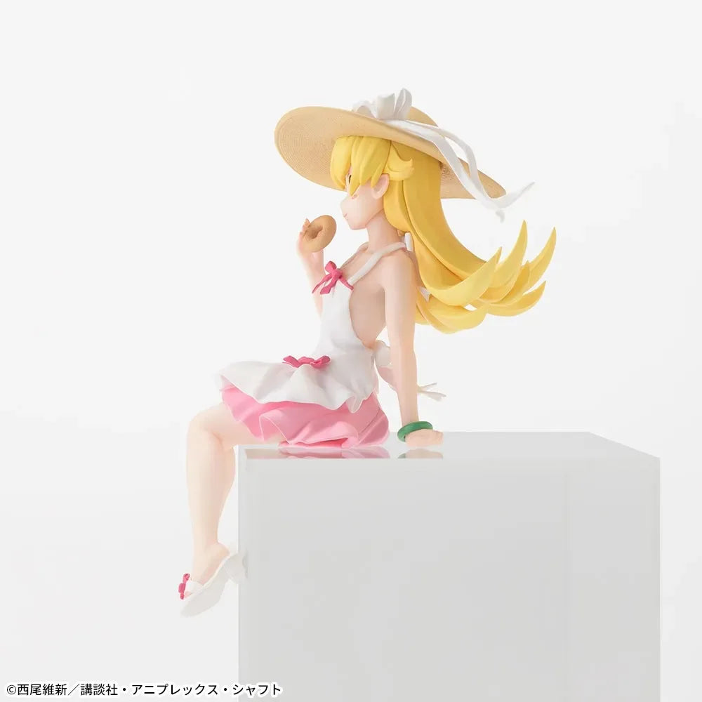 In Stock SEGA Original Genuine Monogatari Series Oshino Shinobu Kissshot·Acerolaorion·Heartunderblade 14cm Model Toy Figure Gift