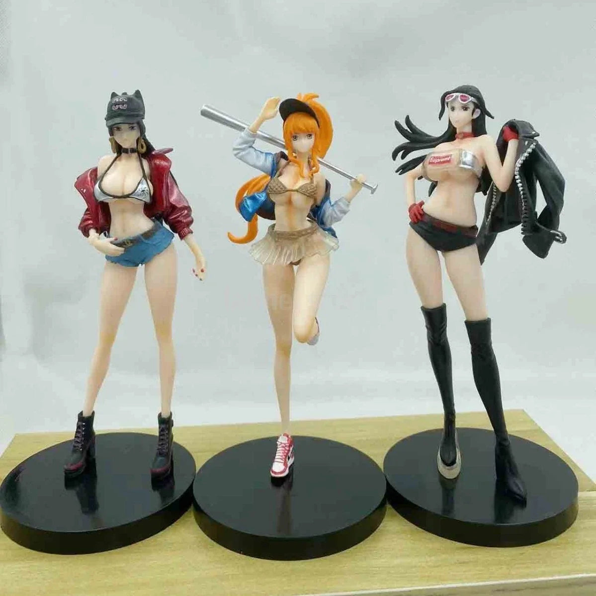 One Piece Boa Hancock Nico Robin Nami Anime Figure Beautiful Girl Manga Statue Action Figurine Collectible Model Toys