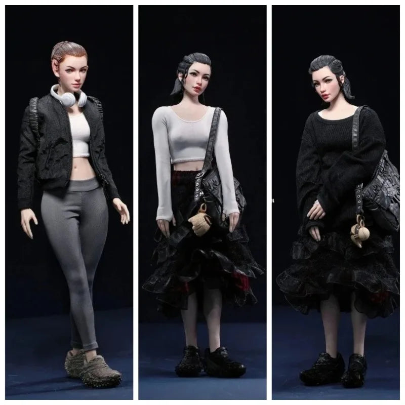 Vorverkauf Mr.Z 1/6 Scale Female Soldier Bewegliche Augen City Girl Rui & Lei Figur Vollständiges Set Modell 12" Actionfigur Sammlerstück