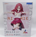 Original Sega The Girl I Like Forgot Her Glasses Luminasta Mie Ai Grimace Hug Private Server Pvc Collector Figure Model Toy Gift
