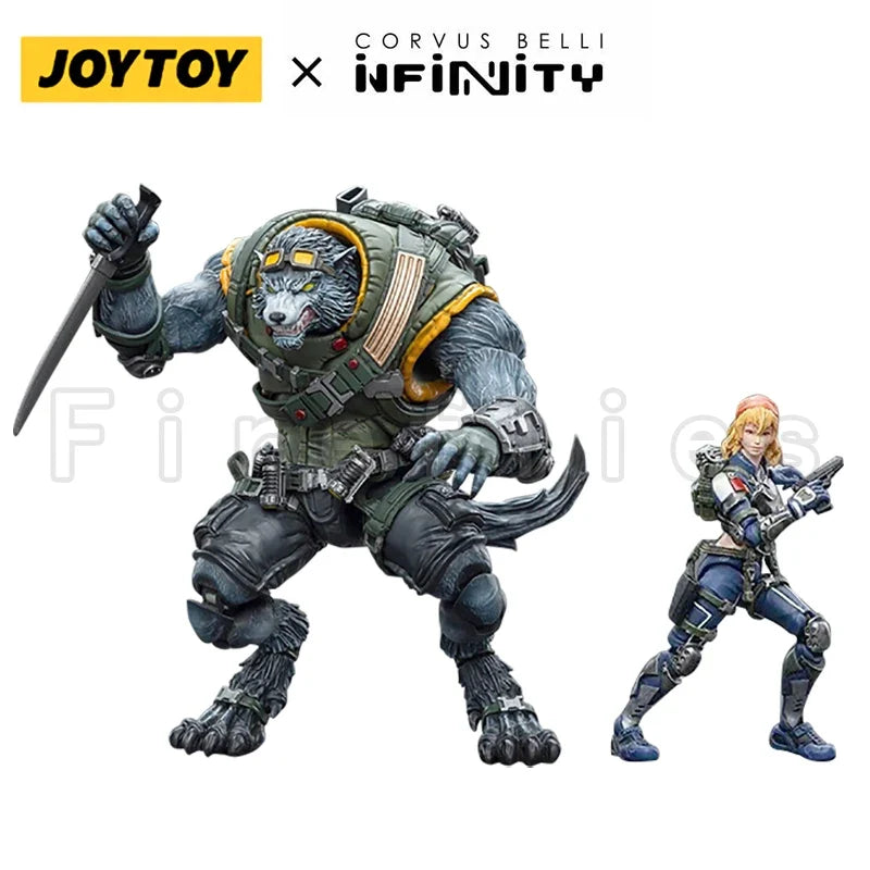 1/18 JOYTOY Action Figure Infinity Ariadna Equipe Mirage-5 Anime Collection Model Toy