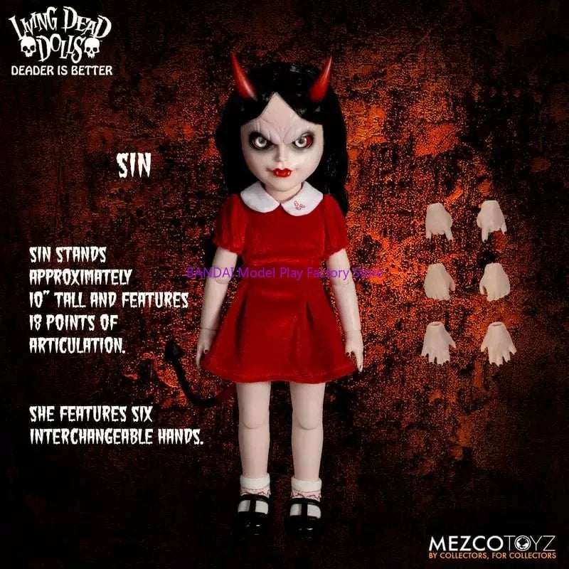 In Stock MEZCO 99677 The Return of The Living Dead Dolls Sin Action Figure