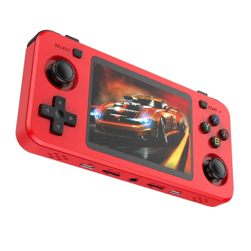 R36H Retro Handheld Game Console Yellow Color Consolas Portable 3.5 Inch Pocket Video Player 20000+ Games Kid's Gifts R36S