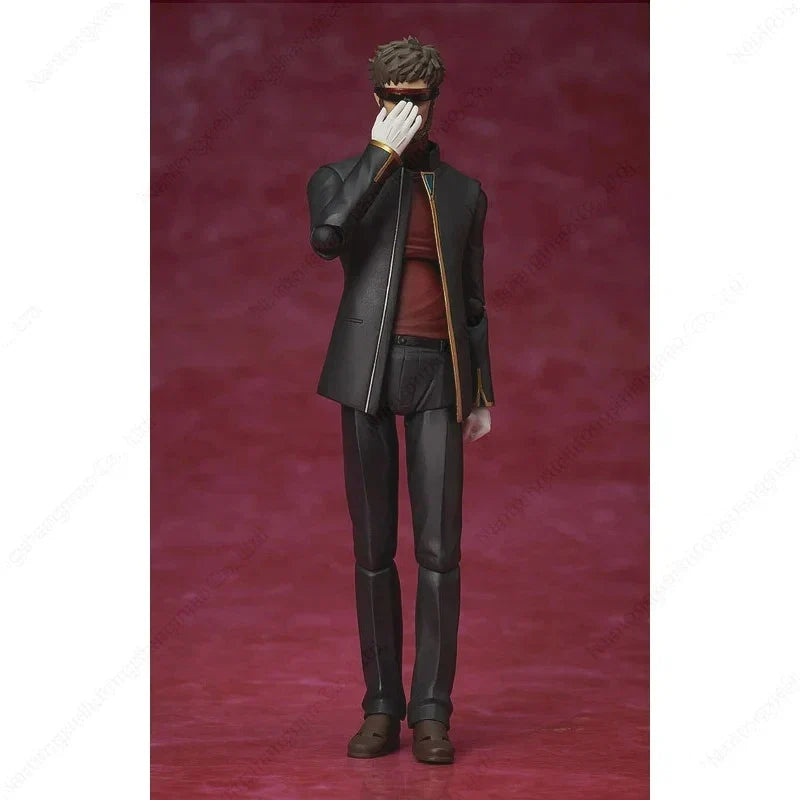 Original Figma SP 166 Rebuild of Evangelion Gendo Ikari In Stock Anime Action Collection Figures Model Toys