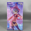 Original BANDAI NAMCO BANPRESTO NO GAME NO LIFE ESPRESTO Glittery raincoat Shiro PVC Genuine Figure Model Collector Figurine Toy