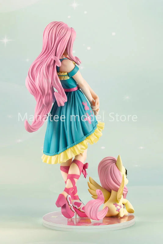 Kotobukiya Original MY LITTLE PONY Bishoujo Fluttershy 1/7 PVC Action Figure Anime Model Toys Collection Doll Gift