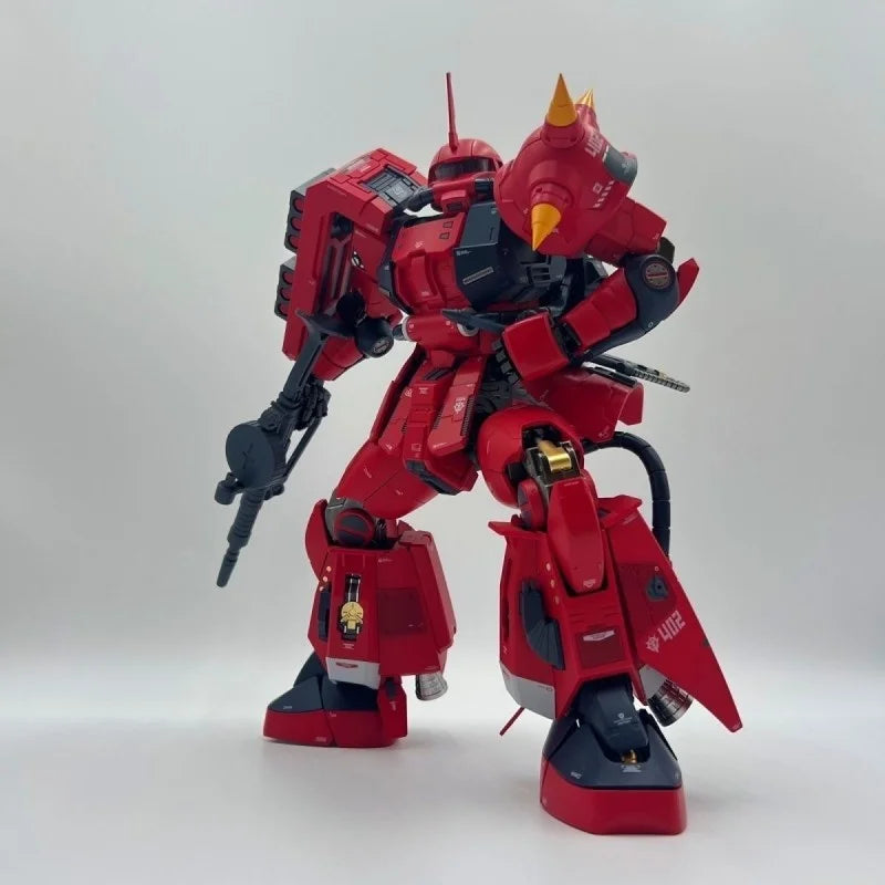 【IN STOCK】ZG-01 Johnny ZAKU 1/60 MS-06R-2 Red Blitz 32CM Assembly Model Kits Alloy model finished toy robot Christmas gift
