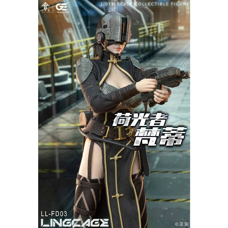 【 in Stock 】 GENESIS EMEN Original LL-FD03 Spirit Cage Light Bearer Fanti 1/6 Anime Mobile Soldier Doll Model Toy GiftCollection