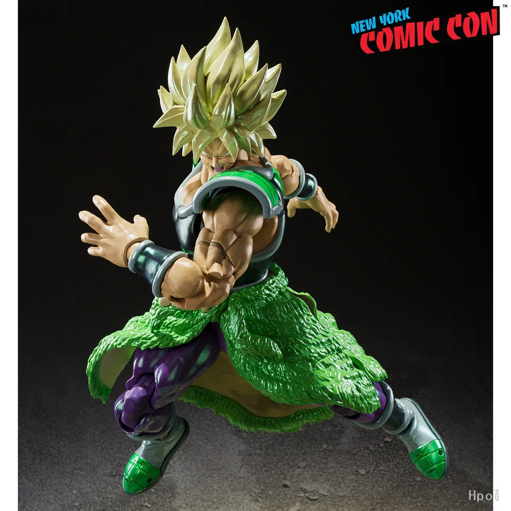 Bandai Original S.H.Figuarts Series SUPER SAIYAN BROLY -Exclusive Edition- New York Comic-Con 2022 Launches Souvenirs Toy Model