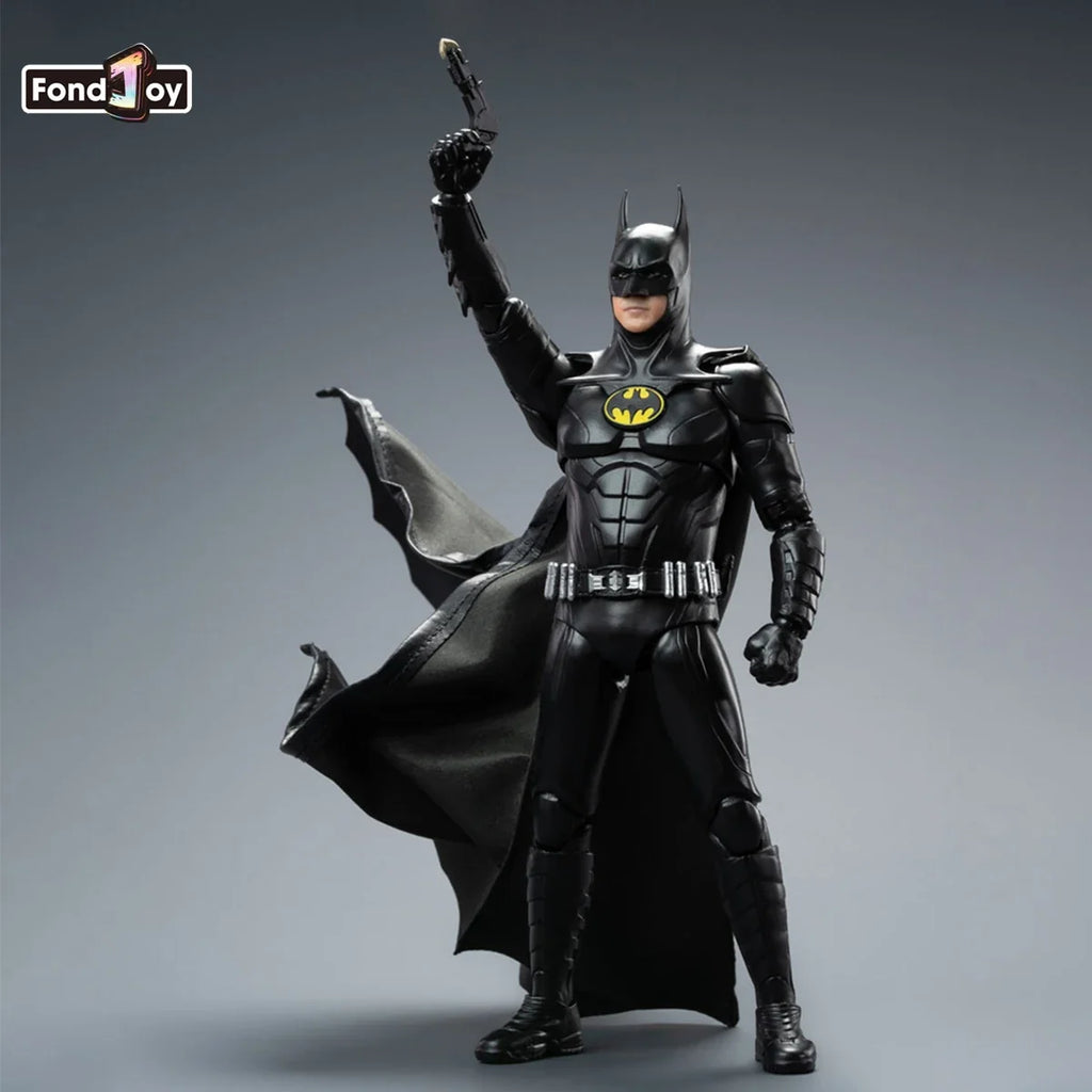 FondJoy Keaton Batman Action Figure 1/9 DC Justice League Anime Figurine Detective Comics PVC Joint Movable Model Toy Gifts