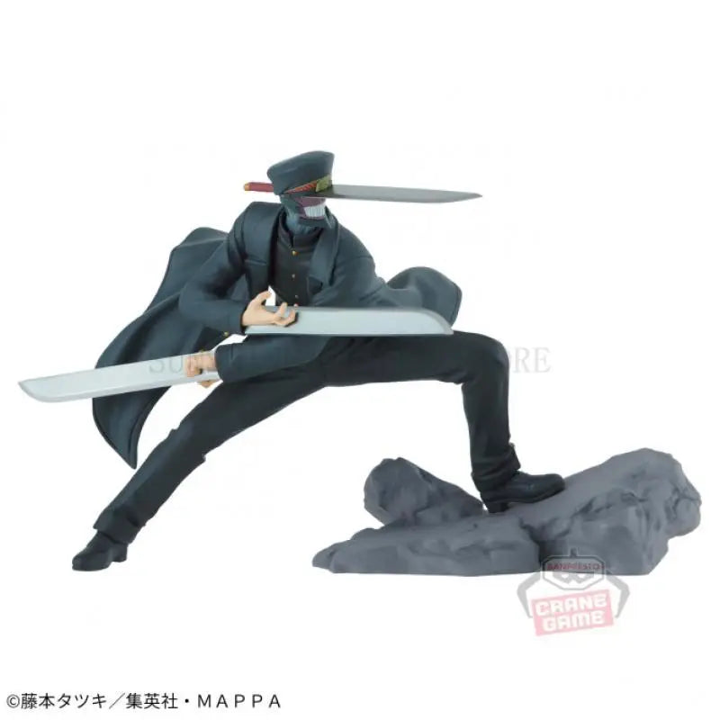 Bandai In Stock Original Banpresto Chainsaw Man Samurai Sword Combination Battle Anime Model Figures Boxed Toys Genuine