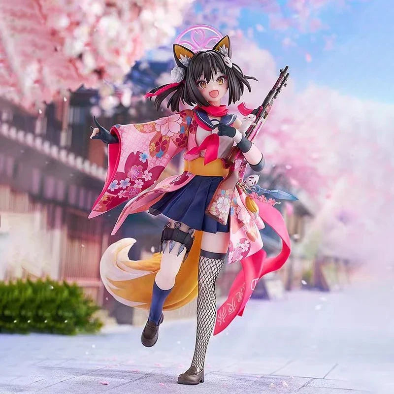 【Vorverkauf】Blue Archive Spielcharakter-Skulptur Kuda Izuna Anime Figur Action-Statue Figuren Cartoon Sammlermodell Spielzeug