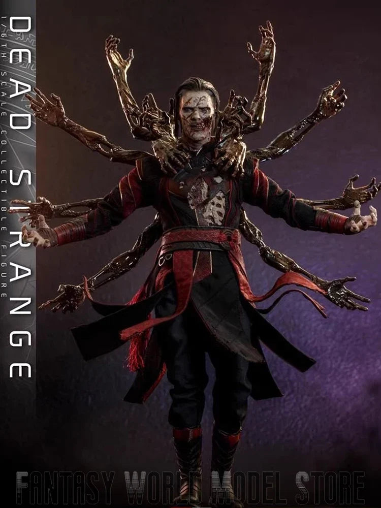 In Stock HOTTOYS MMS654 1/6 Scale The Multiverse of Madness Dead Doctor Strange 12'' Full Set Collectible Action Figure Model