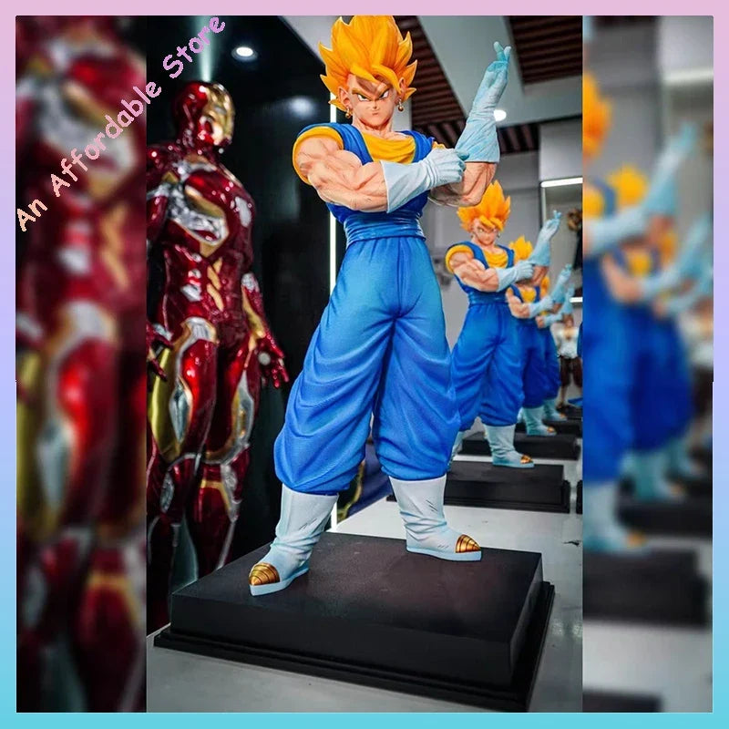 50cm Jt 2% Vegeta Action Figure Gogeta Dolls Gk Anime Figures Model Statue Dragon Ball Ornament Children Toys Birthday Gift