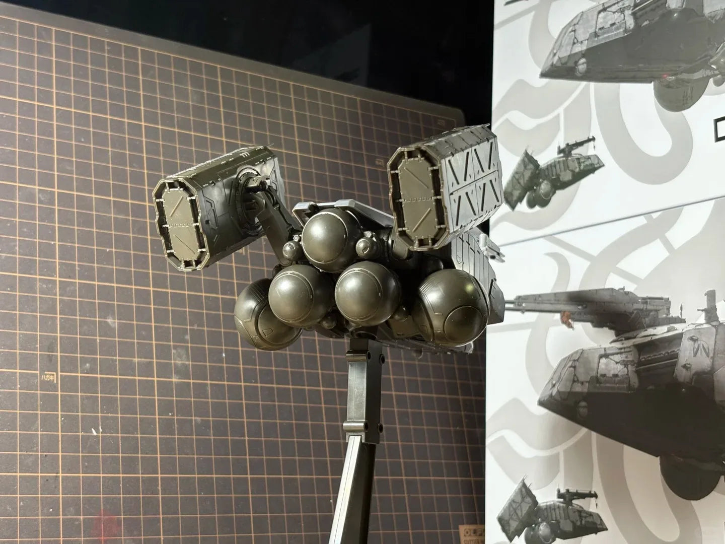 Official Kotobukiya Death Stranding 2 Model - Buildable Dhv Magellan 1/350 Scale Kit