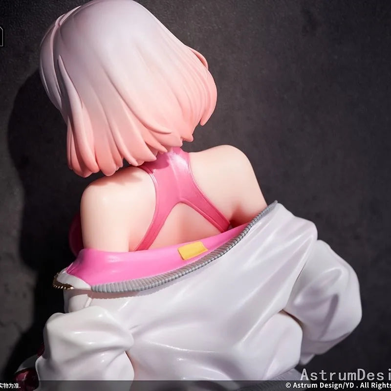 25cm Anime Figures Luna Sneakers High Slit Mask Style 2d Beautiful Girl Pvc Action Figure Desktop Ornament Collectible Toys Gift