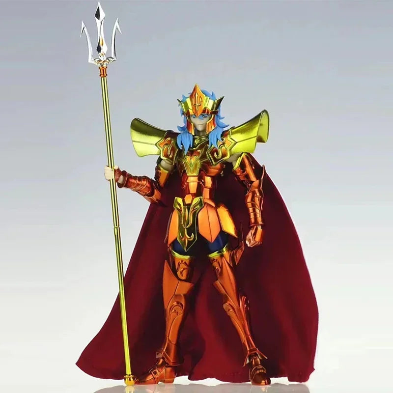 In Stock JM.MST Model Saint Seiya Myth Cloth EXM/EX Poseidon Sea Emperor with Casual Wear Knights of The Zodiac Action Figure
