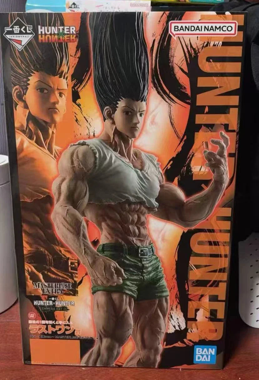 100%Original in Stock Bandai Spirits Ichiban Kuji Hunter×Hunter Gon Freecss Anime Figure Model Decoration Toy Collection Gift