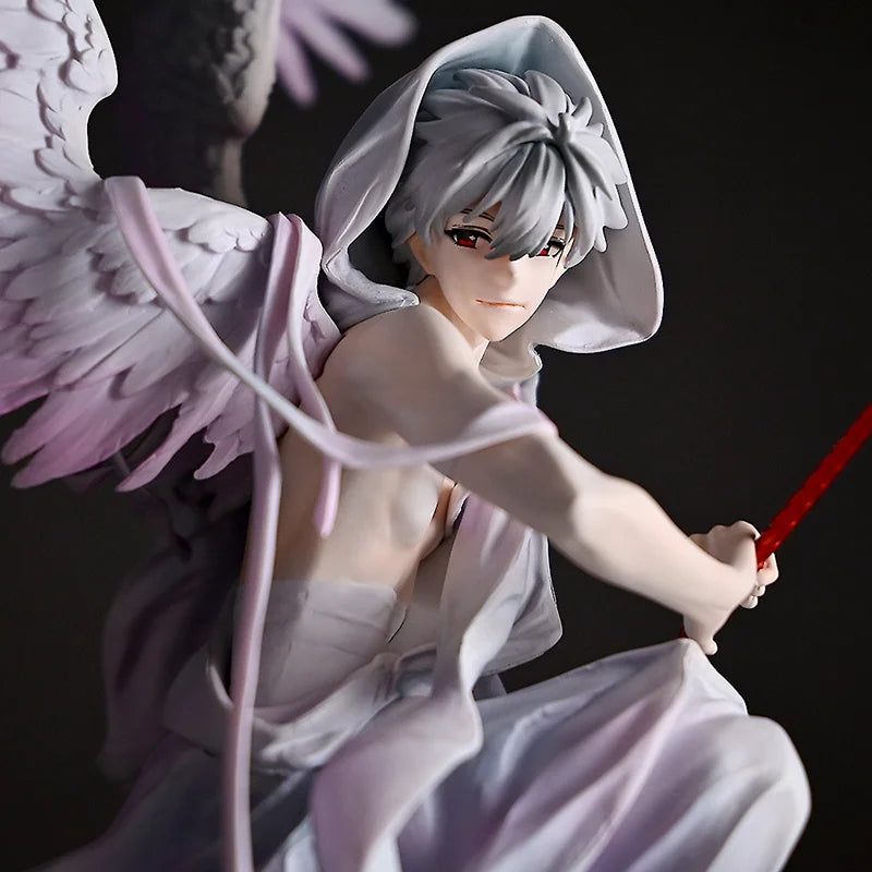 28cm Evangelion Shin Gekijouban Nagisa Kaworu Naomi Torami 1/7 Anime Action Figure Pvc Toy Game Fans Customized Model Doll