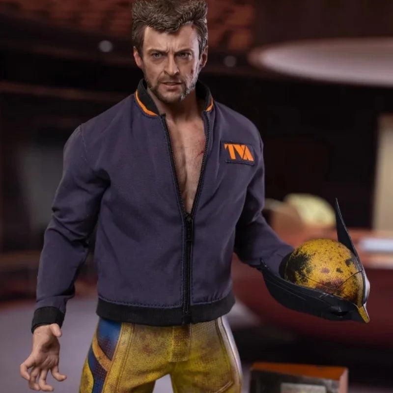 Hot Toys TVA Uniform Edition Wolverine MMS756 Collectible Figure 1/6th Scale Deadpool & Wolverine Action Figures Toy Gifts