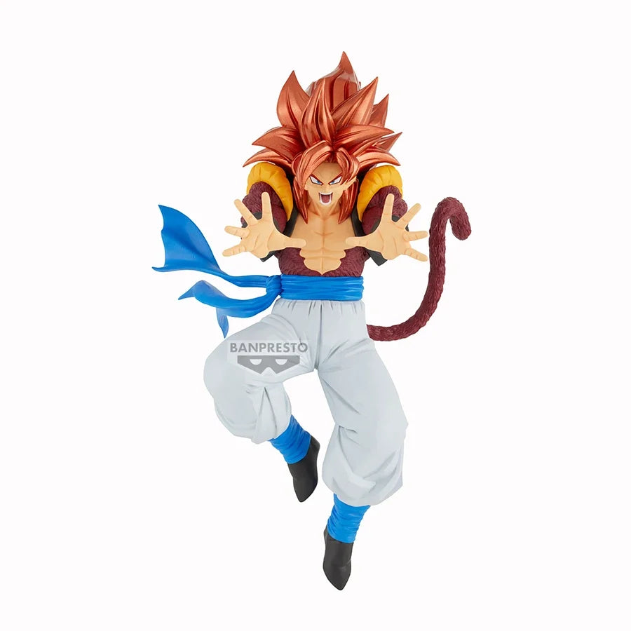 Banpresto Dragon Ball GT Anime Figurines Bos Super Saiya 4 Gogeta PVC Action Figures DBZ Figurals Collectible Model Toys